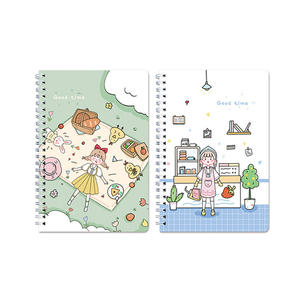 Cuaderno Espiral con Tapa de Papel Impresa con Dibujos Animados Personalizados, Superventas - Product Image 2