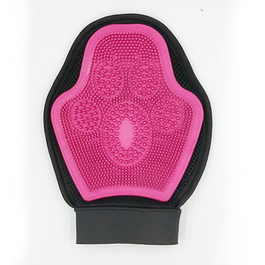 Gants de massage pour animaux de compagnie en TPR, brosse de toilettage pour chiens et chats, accessoires de nettoyage pour animaux. - Product Image 3