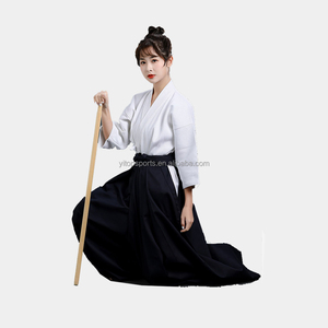 Uniforme de <span class=keywords><strong>Hakama</strong></span> de Algodón de Alta Calidad para Artes Marciales de Kendo, Personalizado - Product Image 6