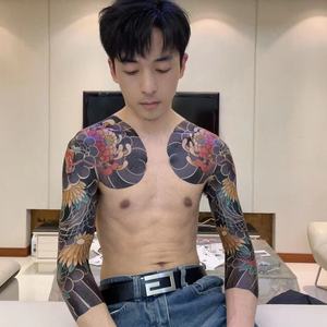 Tatouages/Tatouages temporaires pour hommes, grande taille, imperméables, pour l'épaule, la poitrine et les bras entiers, vente en gros - Product Image 2