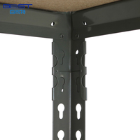 Étagère en acier réglable à 5 niveaux, anti-rouille, durable, étroite, autoportante, pour cuisine, chambre, petits espaces, capacité de charge de 875 kg