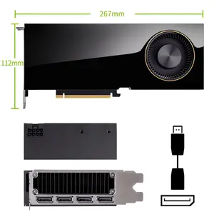 Thương hiệu mới Card đồ họa NVIDIA RTX A6000-48GB gddr6 Video Card cho PC