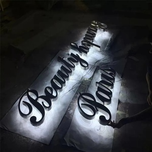 Letras con Luz para Logotipo de Hotel, Letrero de Marca para Hotel, Caracteres Retroiluminados - Product Image 2