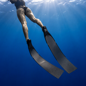 Lames de palmes de plongée en apnée en fibre de carbone 12K, directement de l'usine, lames longues pour la pêche sous-marine, OEM ODM personnalisé - Product Image 3
