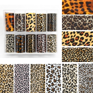 Leopard Starry Sky Nail <b>Transfer</b> <b>Stickers</b> Ultra Thin Traceless Nail Tip <b>Transfer</b> Paper Decals - Product Image 3