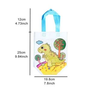 Sacs cadeaux personnalisés en non-tissé laminé écologique avec poignée souple, longueur de la poignée personnalisée, couleurs personnalisées, logo pour cadeaux, épicerie, supermarché - Product Image 2