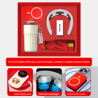 Mug de bureau isotherme en acier inoxydable avec logo personnalisé, coffret cadeau d'entreprise, boîte cadeau, maintien thermique 6-12 heures