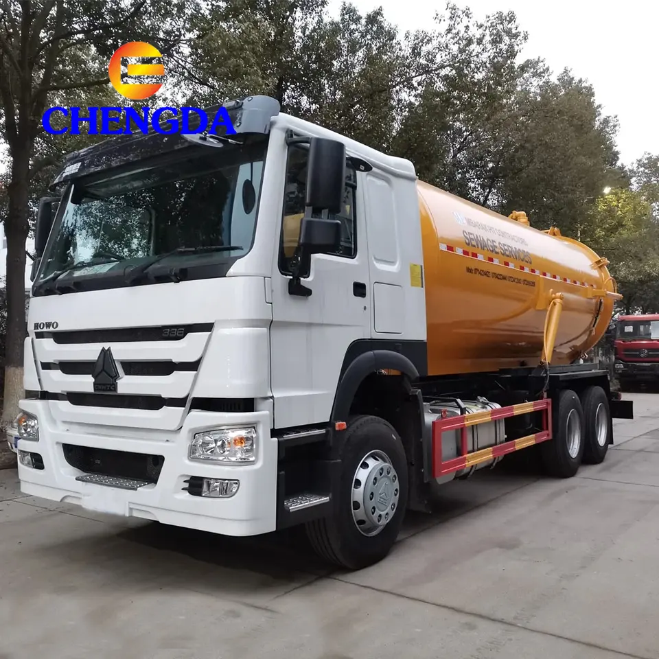 Sinotruk HOWO 6x4 10 Wheeler 15000L-25000L вакуумные Отсасывающие машины для продажи