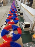 Brosse de nettoyage de panneaux solaires MULTIFIT 220VAC Supply 3.5m Single-head High-efficiency pour divers panneaux solaires