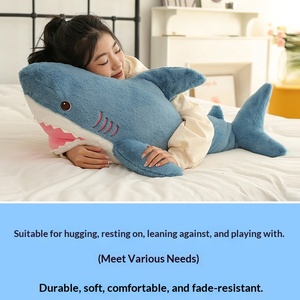 Peluche <span class=keywords><strong>de</strong></span> <span class=keywords><strong>Tiburón</strong></span> Ultra Suave <span class=keywords><strong>de</strong></span> Piel <span class=keywords><strong>de</strong></span> Conejo, Muñeco <span class=keywords><strong>de</strong></span> Peluche Súper Suave, Almohada para Abrazar, Relleno <span class=keywords><strong>de</strong></span> Algodón PP, Animal <span class=keywords><strong>de</strong></span> Peluche para Aliviar el Estrés, Unisex - Product Image 3
