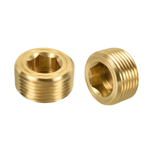 Tapón <span class=keywords><strong>de</strong></span> <span class=keywords><strong>Cobre</strong></span> Estándar DME, Tapón <span class=keywords><strong>de</strong></span> Garganta G1/<span class=keywords><strong>8</strong></span> 1/4 G3/<span class=keywords><strong>8</strong></span> 1/2 <span class=keywords><strong>3</strong></span>/4 1 Pulgada Hexagonal <span class=keywords><strong>para</strong></span> <span class=keywords><strong>Gas</strong></span>/Aceite, Tapón Personalizable - Product Image 1
