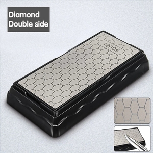 Piedra de Afilar de Doble Cara con Base Antideslizante, Piedra de Afilar de Diamante Metálica de 400/600/<span class=keywords><strong>1000</strong></span>/1200 Granos - Product Image 3