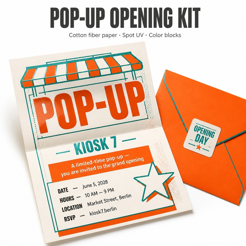 Kit d'ouverture de pop-up