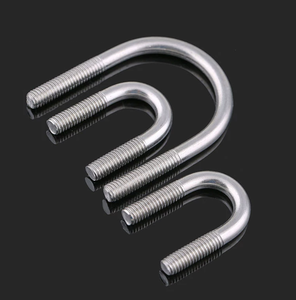 Barre <span class=keywords><strong>filetée</strong></span> <span class=keywords><strong>en</strong></span> <span class=keywords><strong>U</strong></span> galvanisée <span class=keywords><strong>en</strong></span> acier au carbone haute résistance, anti-corrosion, stable, livraison rapide, pour support de pipeline - Offre Spéciale - Product Image 1