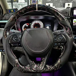 Volante de Fibra de Carbono Modificado, Universal para las <span class=keywords><strong>Cuatro</strong></span> Estaciones, Compatible con Camry de Octava Generación, RAV4, Nuevo Corolla Levin - Product Image 5
