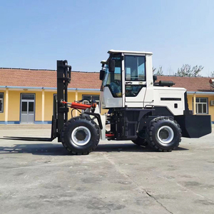 סין מחוץ לכביש מלגזה הספק המפעל משק <span class=keywords><strong>5t</strong></span> 6t 4x4 מיני דיזל המפרק רב תכליתי שטח קשה מלגזה למכירה - Product Image 5