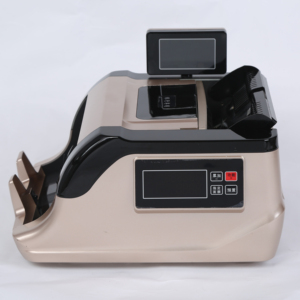 FJ666 Taiwán Mix Value Multi <span class=keywords><strong>Moneda</strong></span> Contador de billetes Máquina de conteo Color plateado con pantalla LCD - Product Image 2