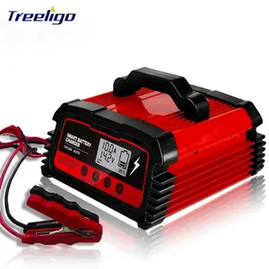 Wholesale Smart Car Battery Charger 12V 24V GEL/AGM Battery Charger With Lcd 4 Stage Charging