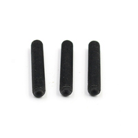 Vis sans tête à six pans creux en oxyde noir M2 M3 M4 M5 M6 M8, filetage complet, vis de réglage, classe 12.9, fixation haute résistance, en vrac