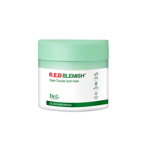 Discos Desmaquillantes Dobles Suaves Dr.G Red Blemish Clear 60P, Cuidado Diario de la Piel, Para Todo Tipo de Piel - Product Image 2