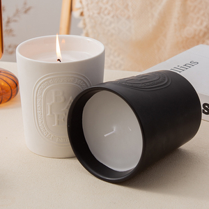 Custom Ceramic Mat <strong>Candle</strong> <strong>Holder</strong> No Glaze Candlestick Porcelain <strong>Candle</strong> Jars for Home Decor Ceramic <strong>Candle</strong> Jars
