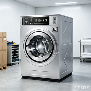 เครื่องซักผ้าหยอดเหรียญ FANTU TBX-25F ขนาด 25 กก. สำหรับโรงแรม ซักรีด และร้านซักผ้า รับประกัน 1 ปี - Product Image 3