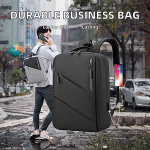 Mochila Empresarial con Logotipo Personalizado, Estructura Interna Resistente, Sistema de Transporte de Malla de Resina, Cierre de Cremallera, Bolsas Deportivas Impermeables para Portátil - Product Image 2
