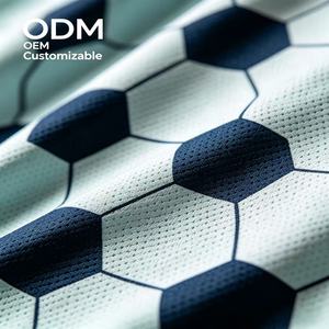 Camiseta de Fútbol Personalizada con Logotipo Impreso en la Parte Delantera, Transpirable, de Secado Rápido, con Estampado por Transferencia de Calor, Uniforme de Fútbol para Hombre - Product Image 2