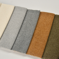 Großhandel Günstiger Heimtextilien-Sofastoff Samt Wildleder Chenille 100% Polyester Gewebter Polsterstoff für Sofa & Wohnzimmerstuhl