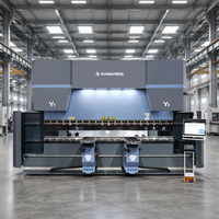 Presse plieuse CNC DP-ENGIUS 200T/250T DA69S 8+1 axes électro-hydraulique avec double support de suivi
