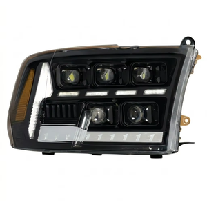 ชุดอัพเกรดไฟหน้า LED 5 เลนส์ ความสว่างสูง สำหรับรถยนต์ Ram ปี 2009-2018 ดีไซน์ 5 เลนส์ช่วยเพิ่มการมองเห็นและความปลอดภัยบนท้องถนน - Product Image 4