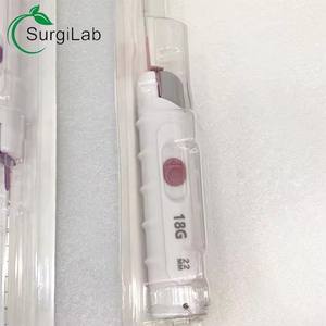 Aiguille de biopsie entièrement automatique 18G avec aiguilles coaxiales pour l'inspection des tissus mous, consommables médicaux jetables pour la biopsie de la prostate - Product Image 2