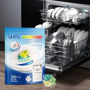 Active Enzyme 3 in 1 Anti Bacterial Oil Stain Remove Washing Dish Dishwasher Detergent Pods