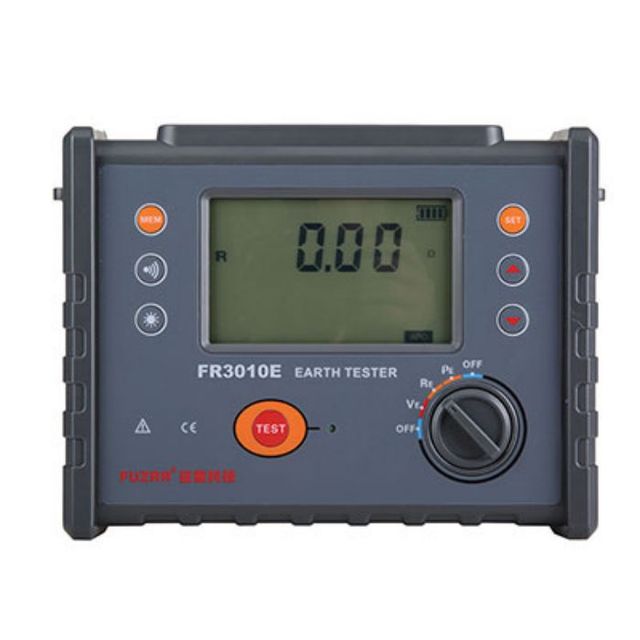 Ground Resistance Soil Resistivity Meter (Simple) FR3010E Four-wire Grounding Resistance Tester