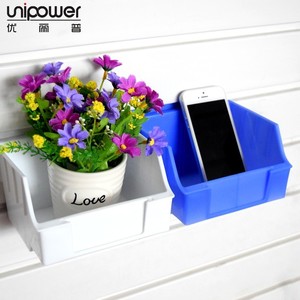 Organizador de pared Unipower de PVC con ranuras, sin perforaciones, rectangular, pintado, para lavandería - Product Image 3