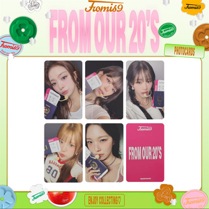 5 pièces/ensemble Kpop Fromis_9 de notre nouvel album des années 20 Lucky MS SW Ver Photocards liste Baek Jiheon <span class=keywords><strong>Chaeyoung</strong></span> Nagyung Kawaii Selfie cartes - Product Image 4