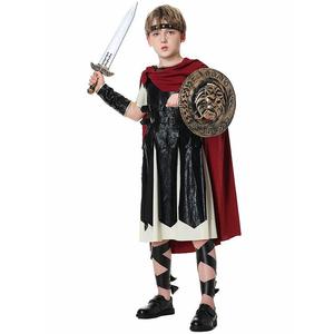 Costume de guerrier romain pour enfants, tenue de scène pour garçons, en fibre de polyester, costume de soldat antique, printemps 2026 - Product Image 5