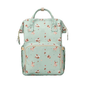 Mochila de Bebé Personalizada, Bolsa de Pañales Impermeable, Gran Capacidad, Asa Suave, Bolsillo con Cremallera, Bolsa de Mano Multifuncional - Product Image 1