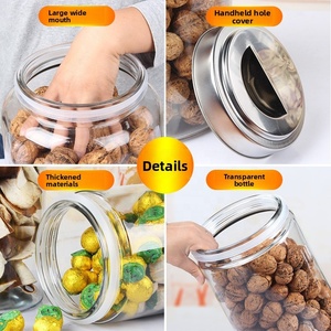 <span class=keywords><strong>ECOBOX</strong></span>-Tarros de vidrio para alimentos a granel con tapa de acero inoxidable, recipientes de almacenamiento de alimentos sellados ecológicos (3.2L 8L-) para uso en cocina - Product Image 3