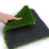 Gazon synthétique haute densité 30 mm, doux, écologique, résistant à l'eau, pour aménagement paysager, entrée d'hôtel, allée, tapis de gazon synthétique
