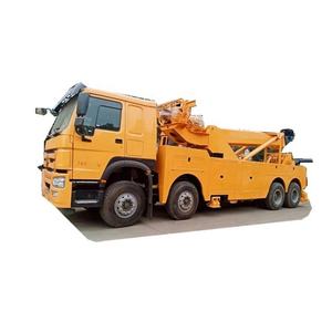 Camion de dépannage et de remorquage Sinotruk 380HP 50 tonnes avec grue rotative, technologie japonaise, vente directe usine Chine - Product Image 5