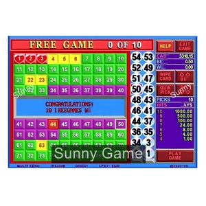 Plateau de jeu Fireball Keno POG Pot of Gold, taux de récompense 86%, logiciel PCB pour écran unique (MOQ 1 pièce), prix usine pour machine de divertissement - Product Image 4