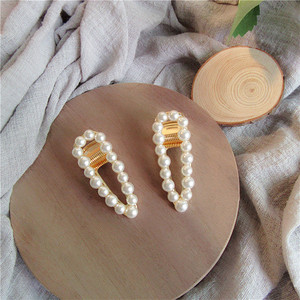 PL กิ๊บติดผมไข่มุกแท้สำหรับผู้หญิ<span class=keywords><strong>ง</strong></span>เครื่อ<span class=keywords><strong>ง</strong></span>ประดับผมแฟชั่น<span class=keywords><strong>โช</strong></span>ว์ปาร์ตี้ตามสั่ง - Product Image 3