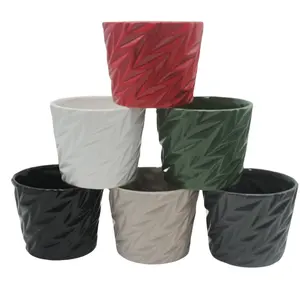 Ceramic Pots For Plants Ceramic Planter Pot Wholesale Simple Bonsai Living Room Tabletop Decoration Terra Cotta Orchid Pot