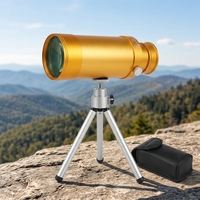 Télescope monoculaire longue portée 10X50 BAK4 FMC pour l'observation des oiseaux, les voyages, les matchs de football, le camping en plein air