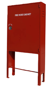 Armoire de rangement pour tuyau d'incendie rouge, armoire pour extincteur, équipement de lutte contre l'incendie, en acier au carbone durable - Product Image 6