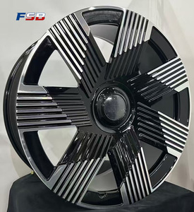 Jante de voiture FSB Factory 24 pouces 5x120 ET 10mm en alliage forgé finition bronze multi-rayons pour coupé de luxe, personnalisation/modernisation - Product Image 2