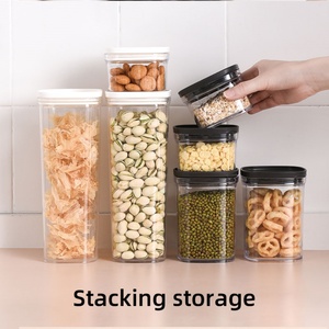 Modern Design Transparent Modern Design Plastic Food <b>Storage</b> <b>Container</b> with Lids for <b>Kitchen</b> and Back to School Use - Product Image 5
