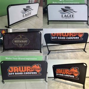 Customized Large Format Art Show Fence Advertising Boards New Design Printing Custom Barrier Banner - Product Image 5
