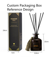 Nouveau Style 50ml 100ml 150ml 200ml 250ml Reed Diffuseur Bouteille Aromathérapie Bouteille En Verre